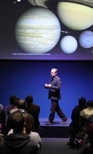 Space Lates Speaker on LIVE Space stage